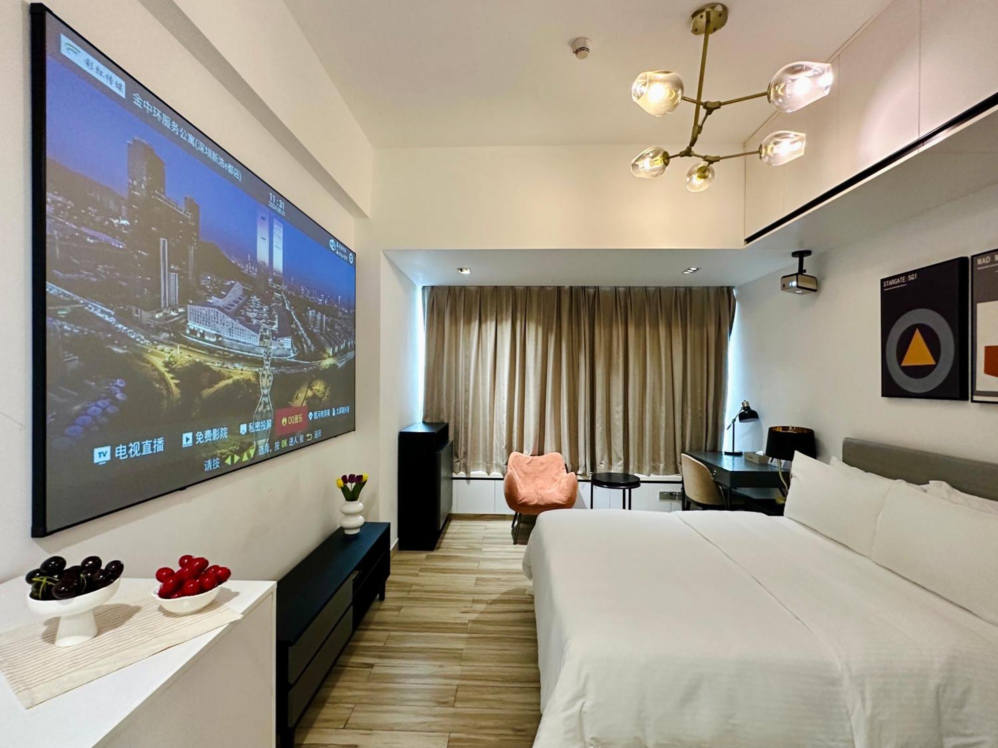 Golden Central Hotel Serviced Residence-Xin Hao E Du Shenzhen Buitenkant foto