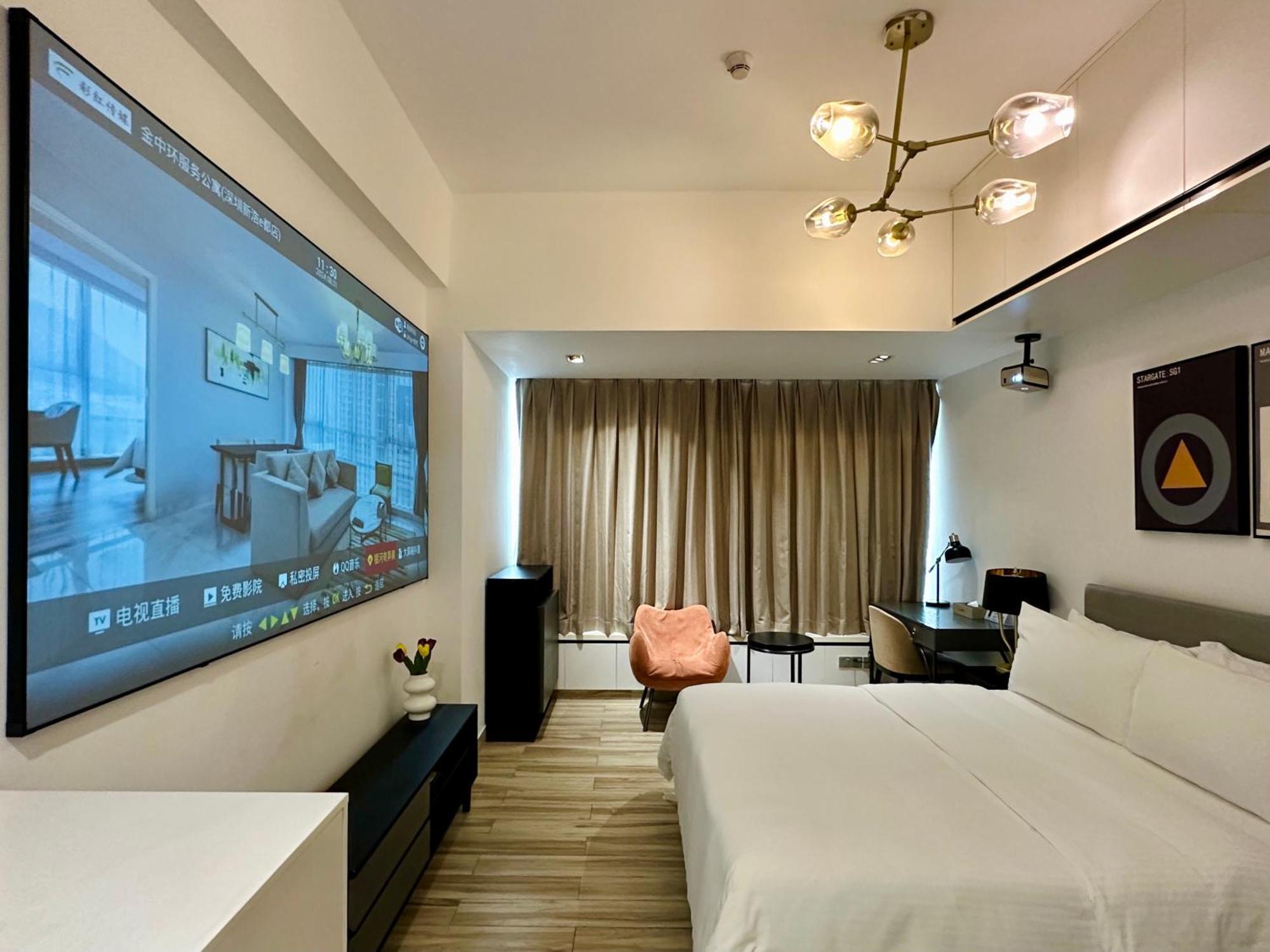 Golden Central Hotel Serviced Residence-Xin Hao E Du Shenzhen Buitenkant foto