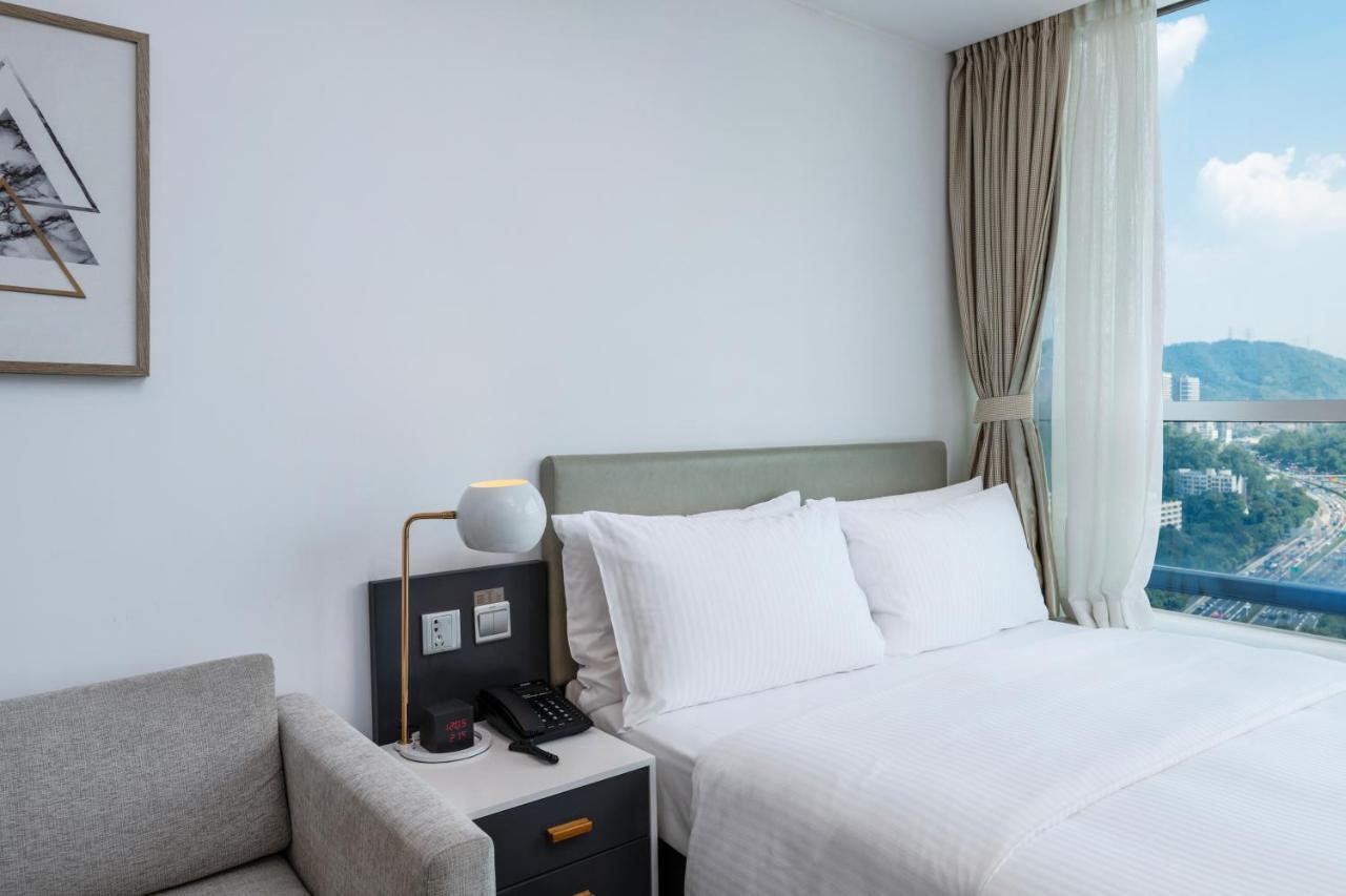 Golden Central Hotel Serviced Residence-Xin Hao E Du Shenzhen Buitenkant foto
