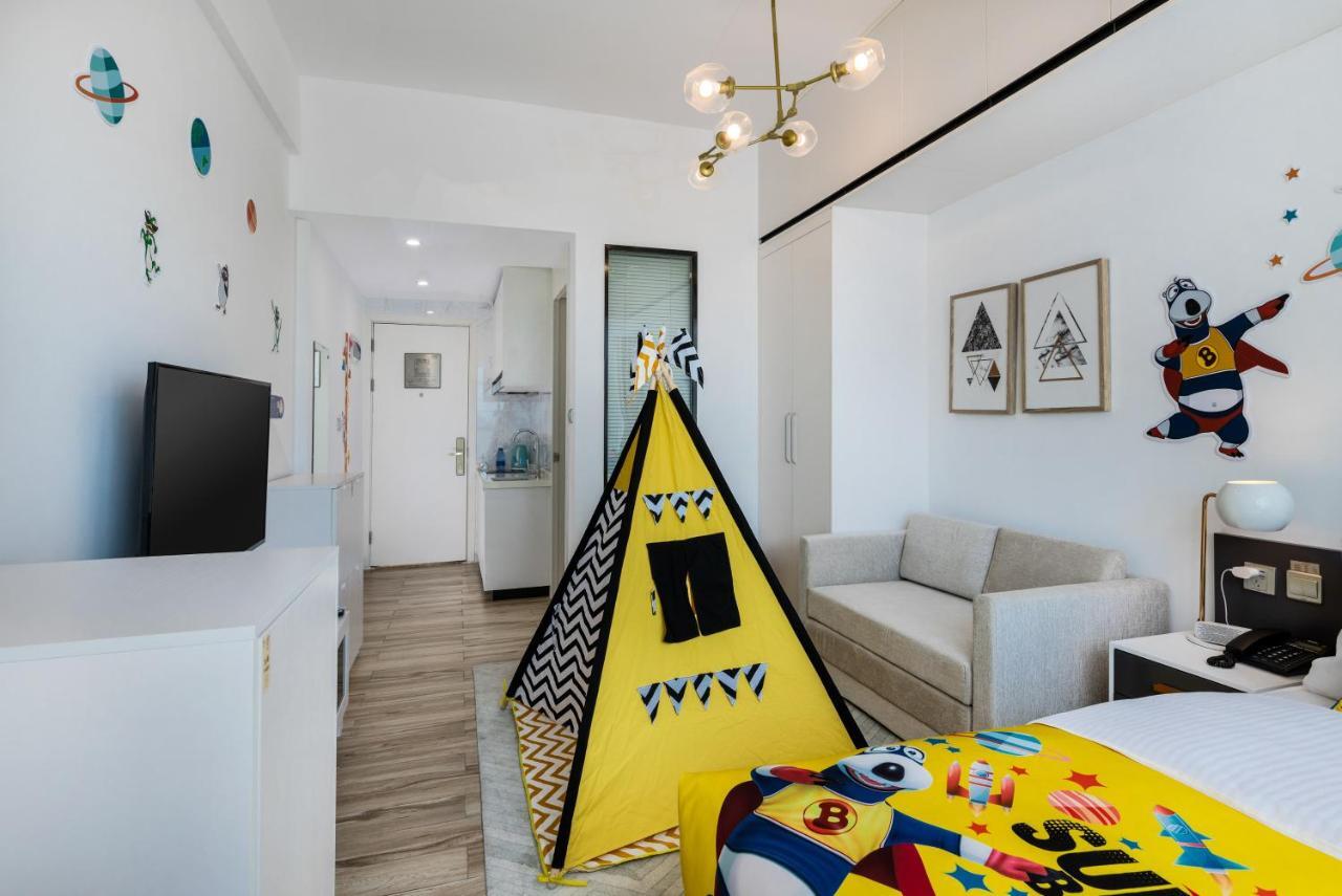 Golden Central Hotel Serviced Residence-Xin Hao E Du Shenzhen Buitenkant foto