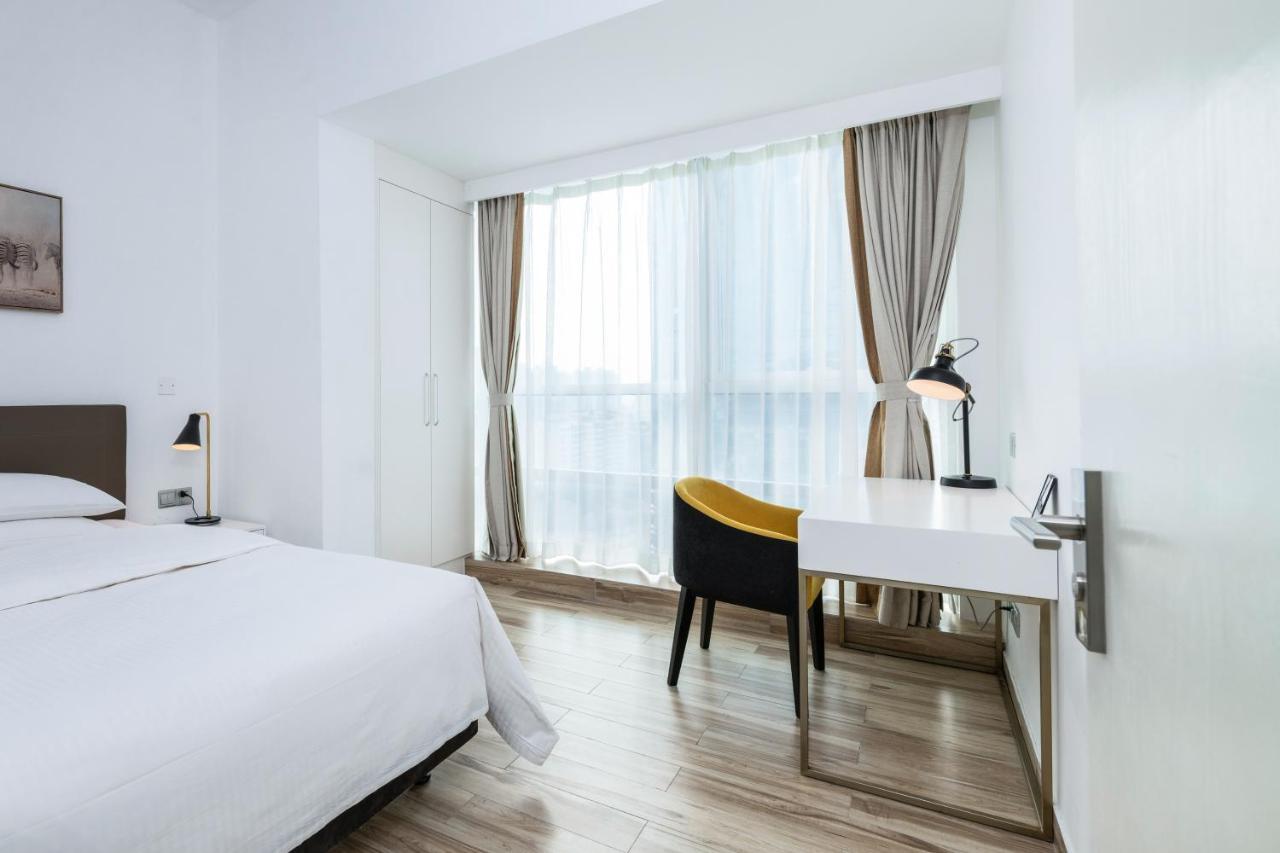 Golden Central Hotel Serviced Residence-Xin Hao E Du Shenzhen Buitenkant foto
