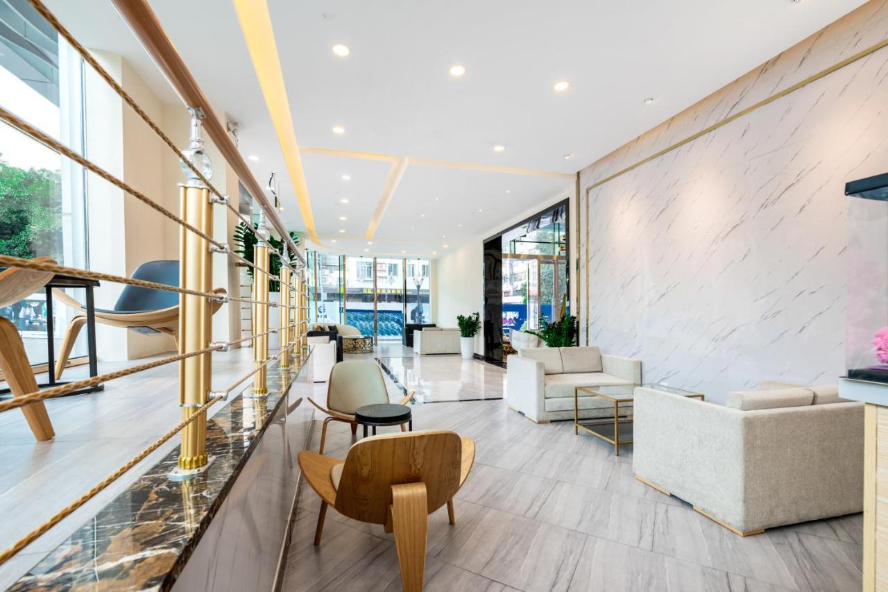 Golden Central Hotel Serviced Residence-Xin Hao E Du Shenzhen Buitenkant foto