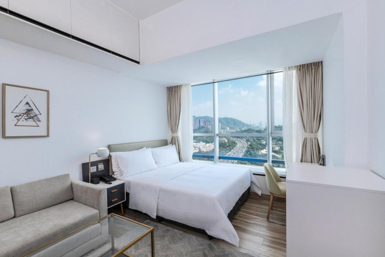 Golden Central Hotel Serviced Residence-Xin Hao E Du Shenzhen Buitenkant foto