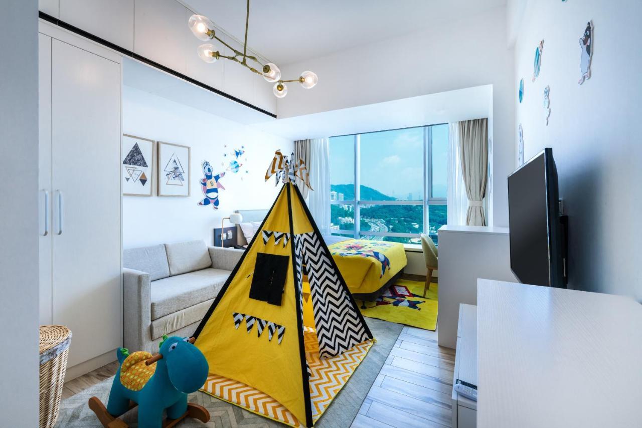 Golden Central Hotel Serviced Residence-Xin Hao E Du Shenzhen Buitenkant foto