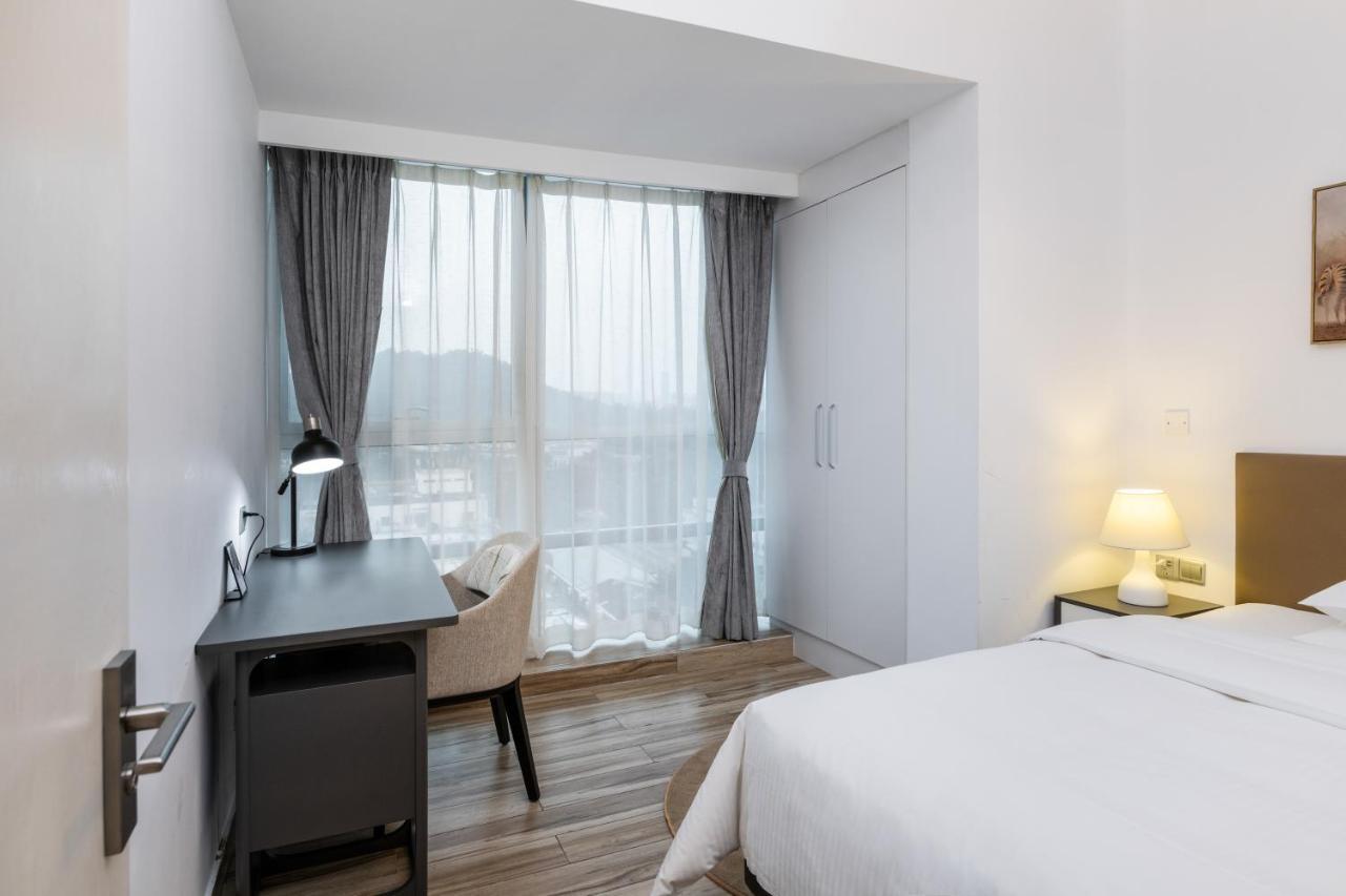 Golden Central Hotel Serviced Residence-Xin Hao E Du Shenzhen Buitenkant foto