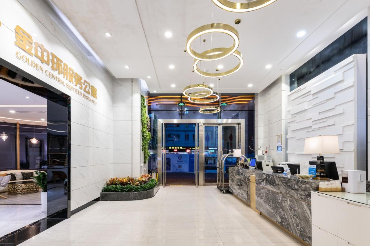 Golden Central Hotel Serviced Residence-Xin Hao E Du Shenzhen Buitenkant foto