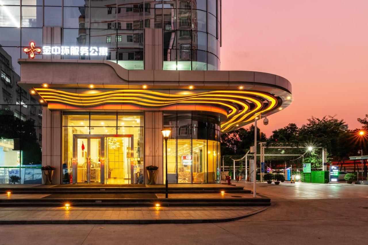 Golden Central Hotel Serviced Residence-Xin Hao E Du Shenzhen Buitenkant foto